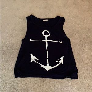 Nautical/Anchor Tank Top